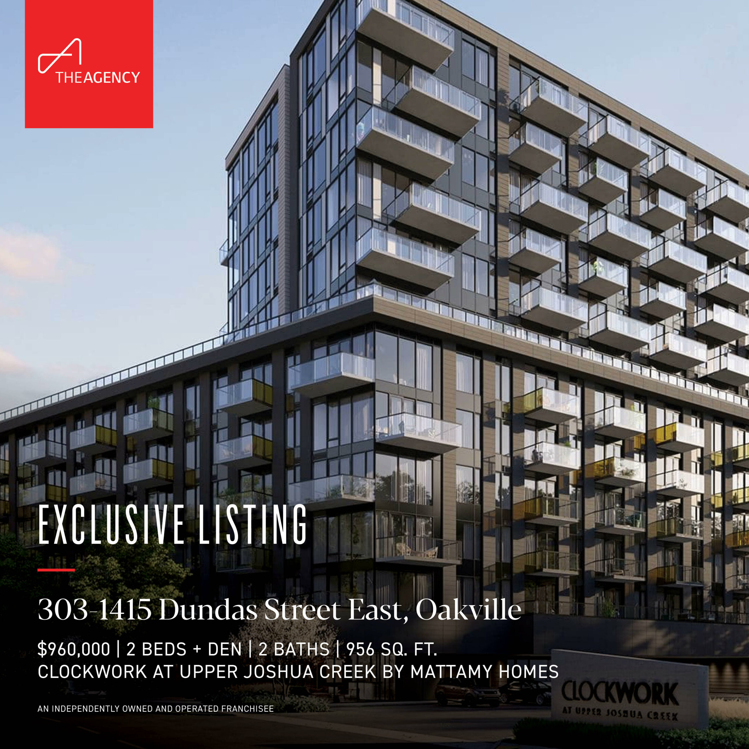 Assignment Sale Luxury Condo 303-1415 Dundas St E